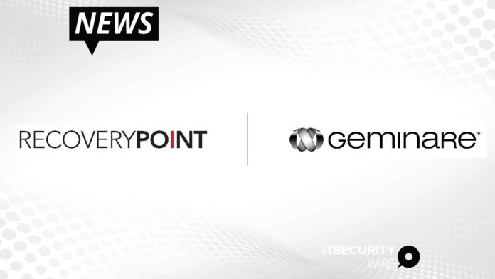 Recovery Point Systems Announces Acquisition of Geminare